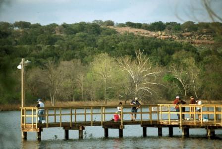 Inks Lake SP Fishing Pier